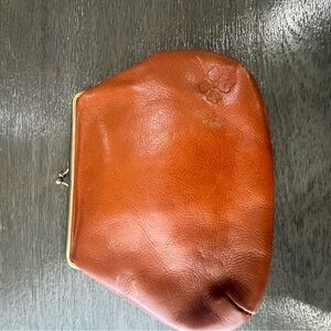 Patricia Nash Cognac Leather Clutch